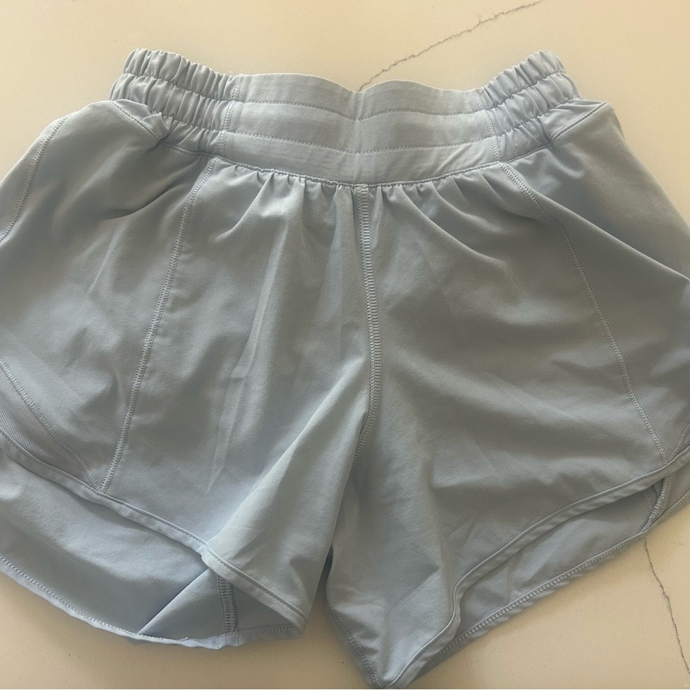Lululemon Athletica Light Gray Athletic Shortslululemon